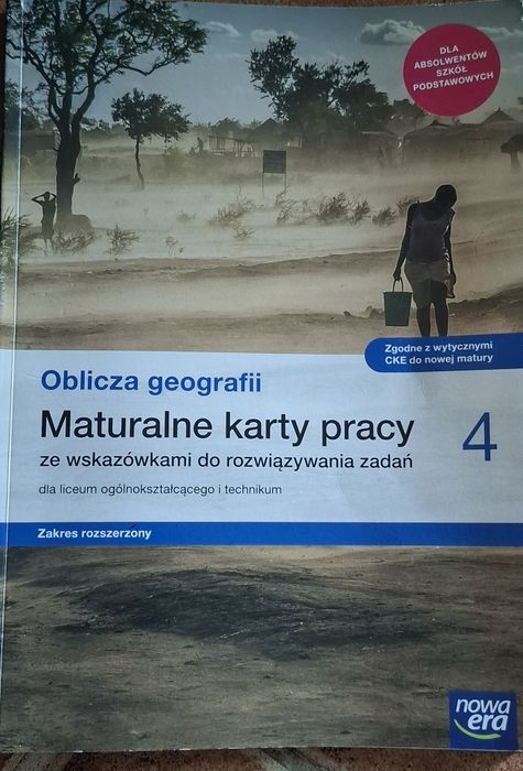 Oblicza geografii 4, maturalne karty pracy