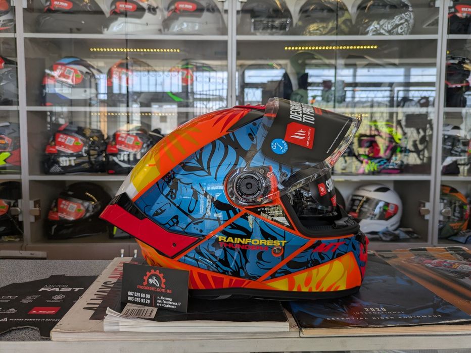 Шолом інтеграл на мотоцикл MT Thunder 4 SV мото шолом мотоциклетний