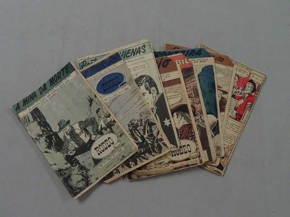 Livros banda desenhada coleção Rodeo