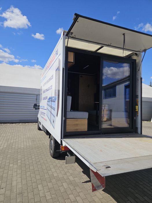 Zabudowa kamper, camper, kontener, miedzynarodówka