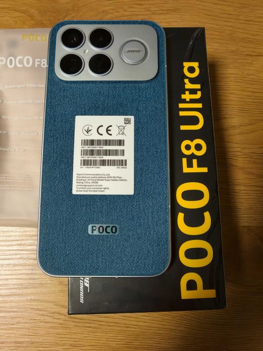 Poco F8 Ultra Azul Denim 256Gb Como NOVO com Fatura