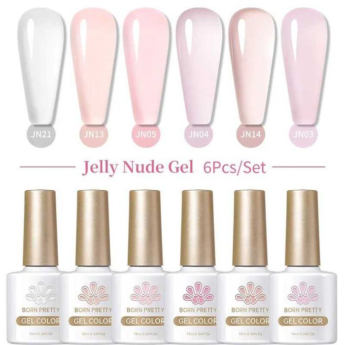 conjunto de  vernizes de gel novos