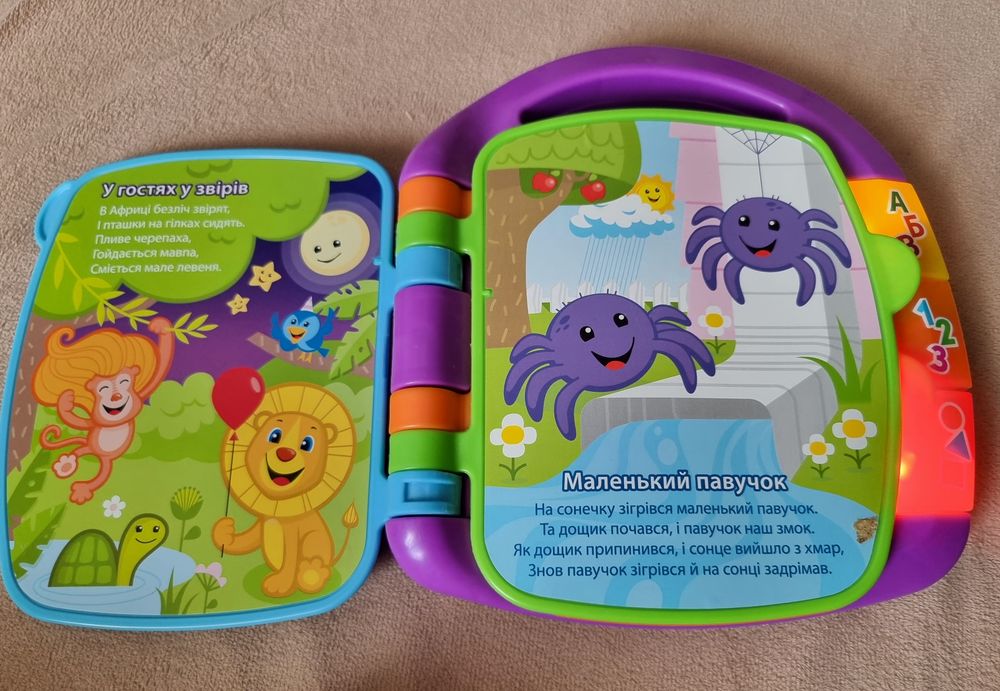 Музична книжечка з віршами Fisher-Price DKK16