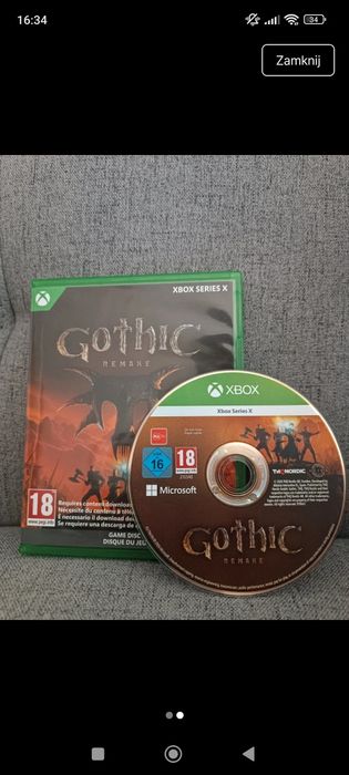Gra xbox series x Gothic Remake