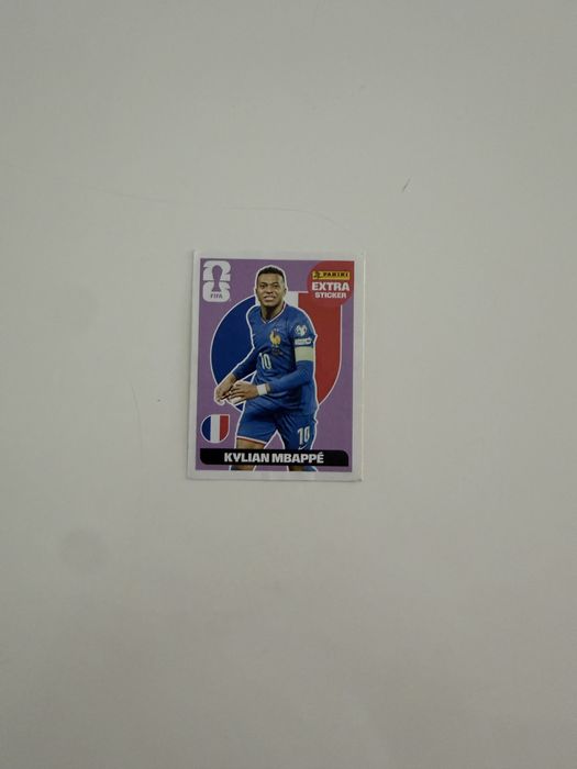 Extra sticker Kylian Mbappé mundial 2026