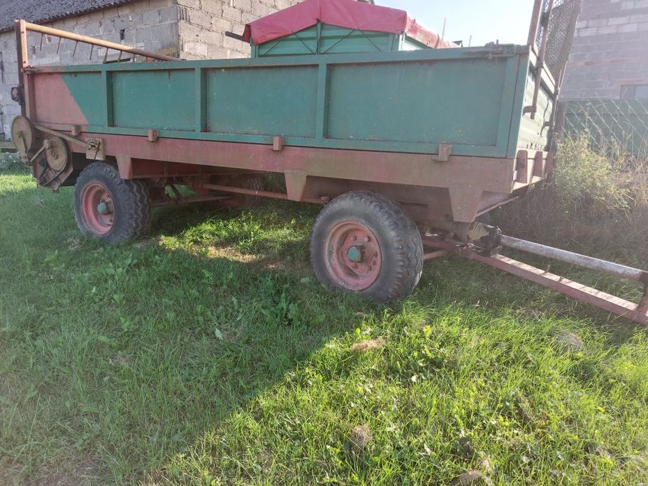 Rozrzutnik obornika polski dwuosiowy