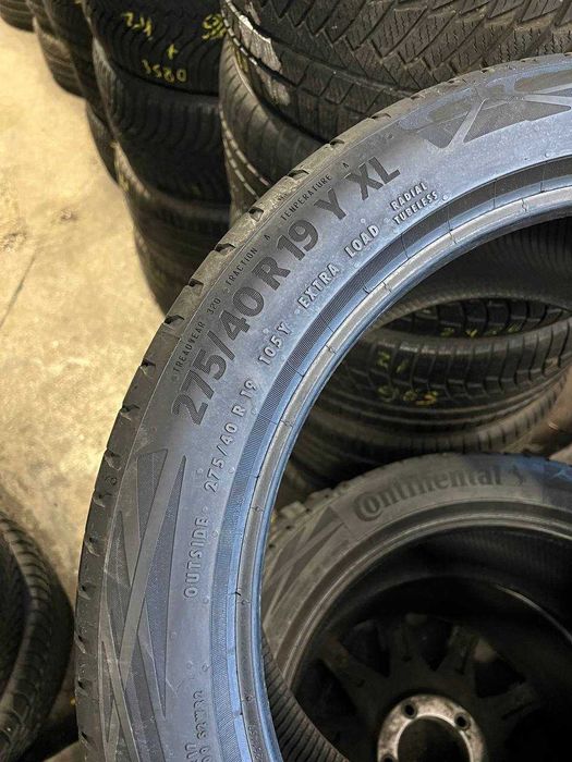 Різноширокі 275/40+245/45 R19 CONTINENTAL ECOCONTACT 6Q (99% Як Нові!)
