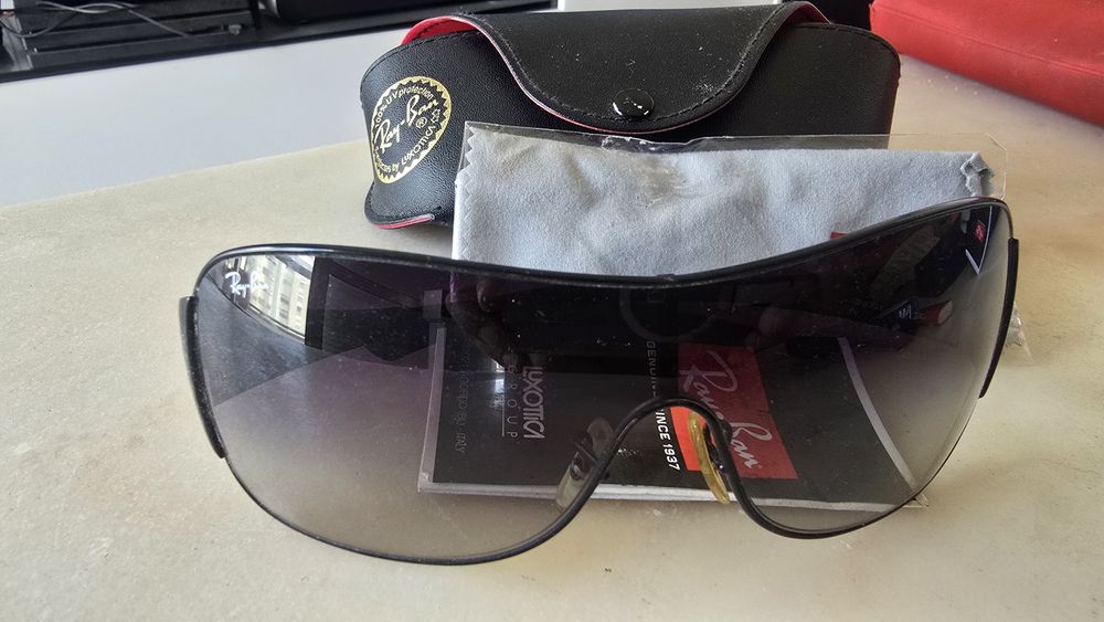 Óculos de Sol Ray-Ban RB3321 002/8G (Modelo Máscara / Raridade)