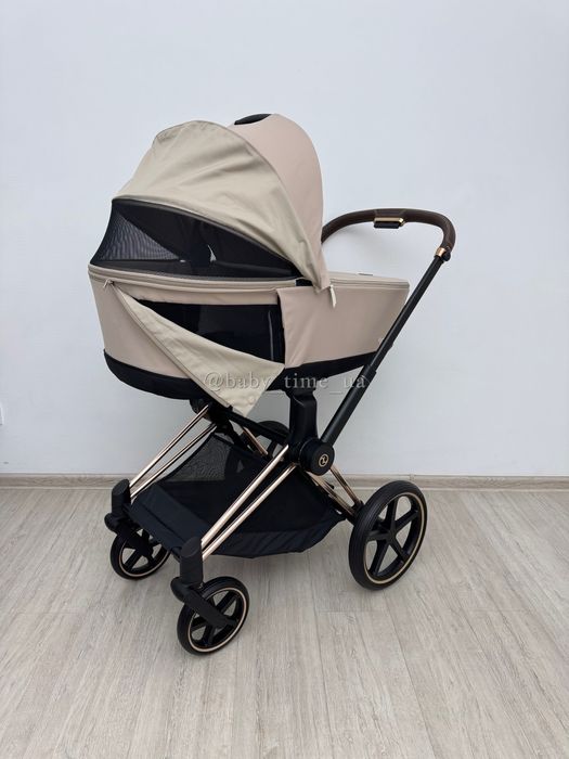 Cybex Priam 4.0 Cozy Beige коляска Сайбекс Пріам