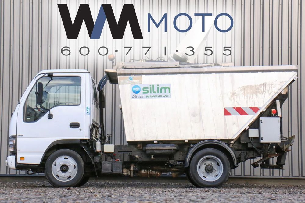 Isuzu Nkr  Rama Wywrotka Śmieciarka Bez Rdzy Isuzu Midi Import