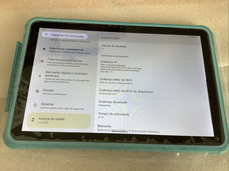 Tablet de 10.1 polegadas para crianca