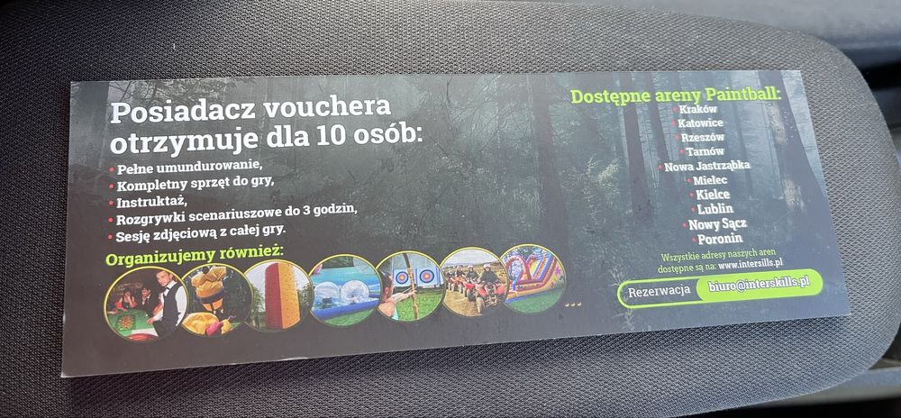 Voucher Paintball