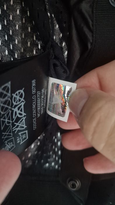 Dainese Air Frame D1 Tex 58 novo