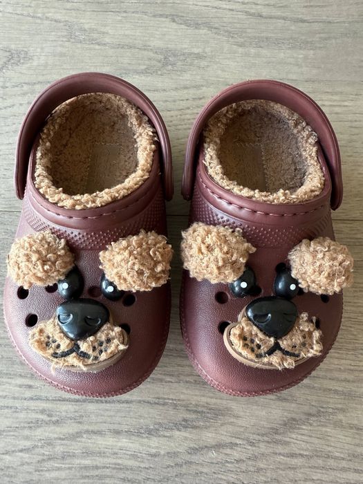 Crocs утеплені р. с6, 23, стан нових весна/осінь
