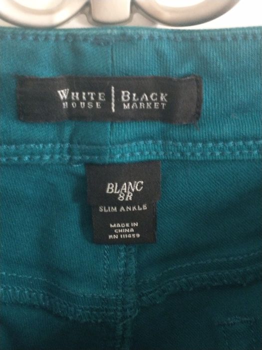 Spodnie damskie White Black M/38