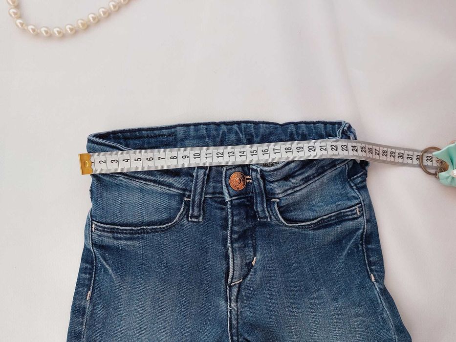 Джинсы скинни зауженные узкачи Super Skinny Fit Jeans H&M 4-5лет