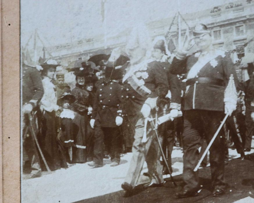 Rei D. Carlos recebe Rei Eduardo VII em Lisboa, 1903 (Reserva JMG)