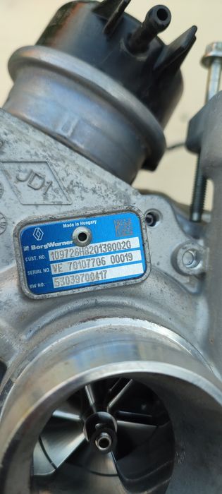 Турбіна турбіна турбокомпресор Рено мастер 3 опель мовано 96kw 130 кс ...