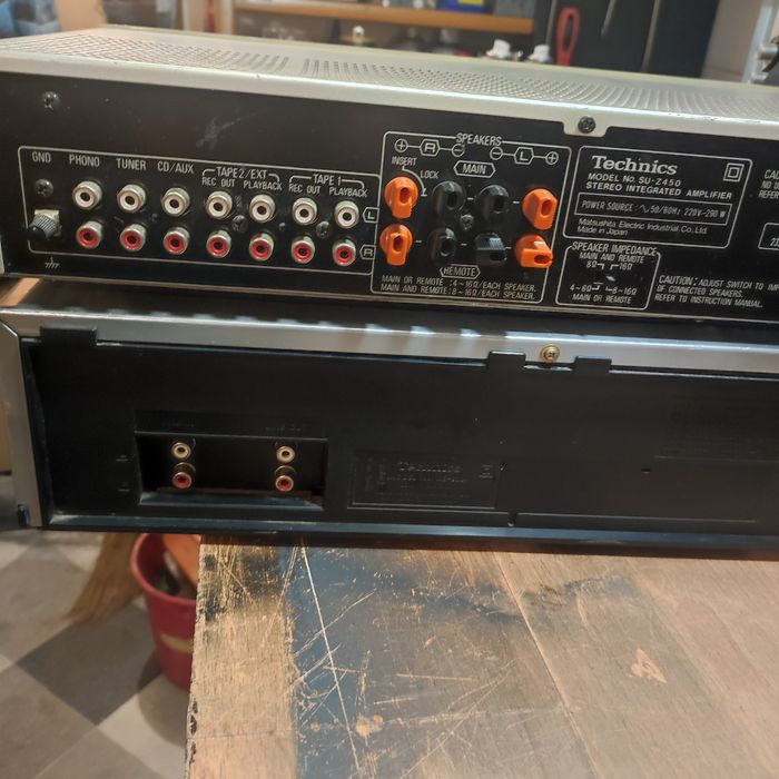 Technics Zestaw wzmacniacz +Deck