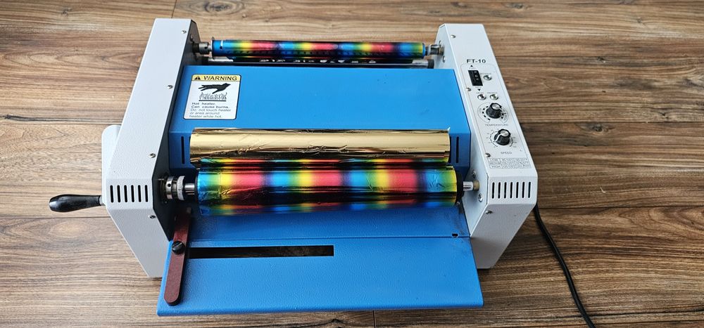 Złociarka poligraficzna  do wydruków zaproszen  Caslon  FT-10