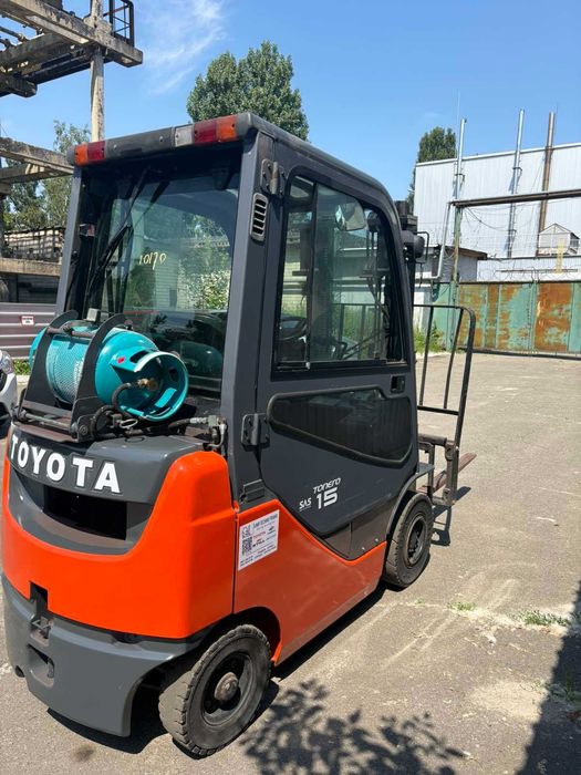 Навантажувач газовий 1.5 т Toyota погрузчик газовий Toйота