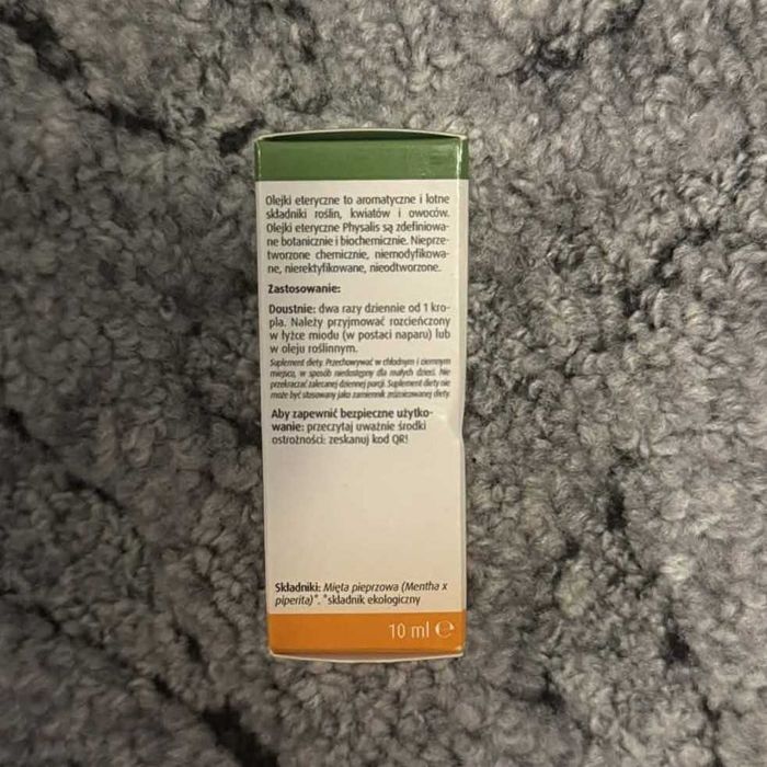 Physalis Olejek eteryczny Mięta pieprzowa bio 10 ml
