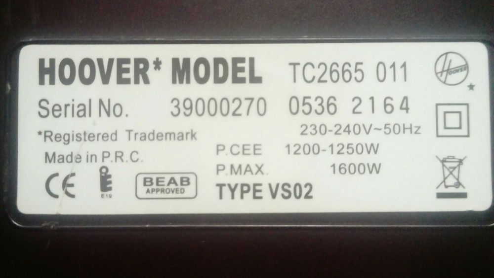 Vendo aspirador com fio