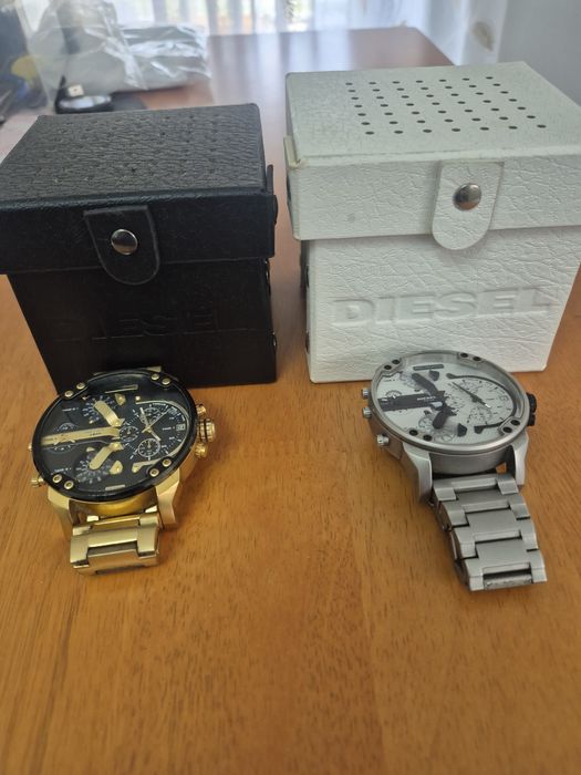 Vendo relogios diesel originais com caixas manuais com pouco uso