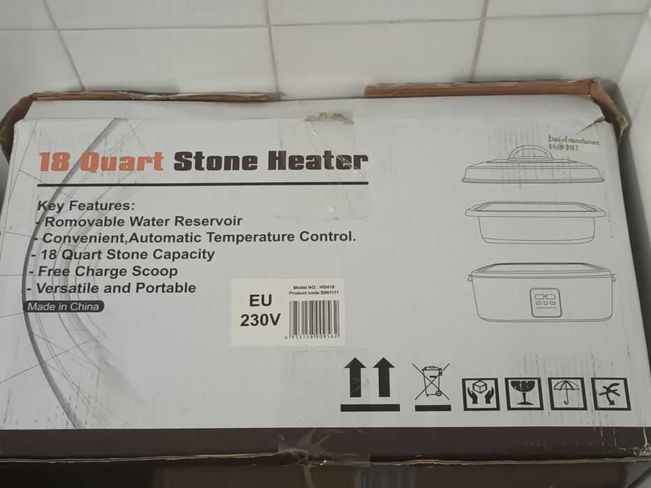 Conjunto kit pedras quentes e panela