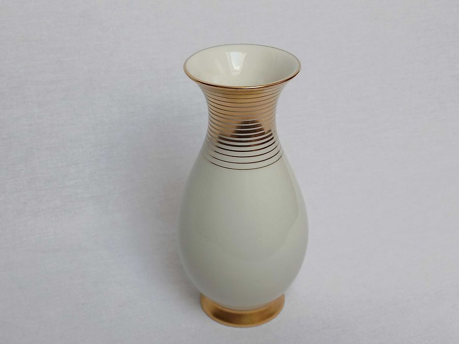 Wazon porcelanowy Fürstenberg – Art Déco, lata 30.–40. XX w