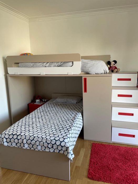 Beliche com arrumacao