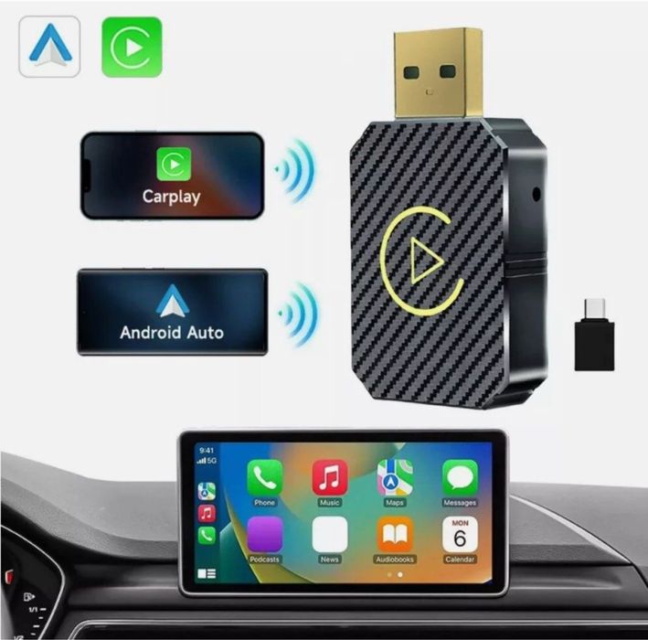 Car Play адаптер в авто андроїд  ios CarPlay / Android Auto,premium