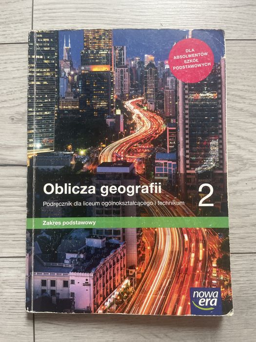 Podrecznik do geografii Oblicza geografii 2 nowa era zakres podstawowy