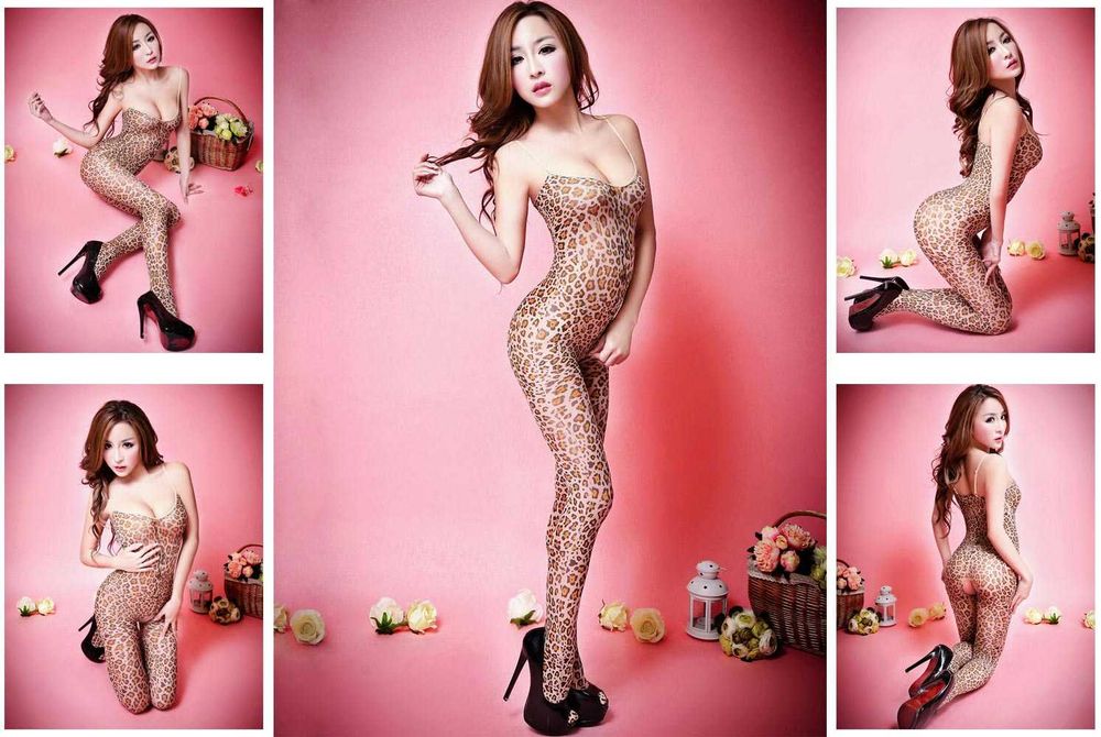 Сексуальное белье, эротическое белье, нижнее белье, боди леопардовый