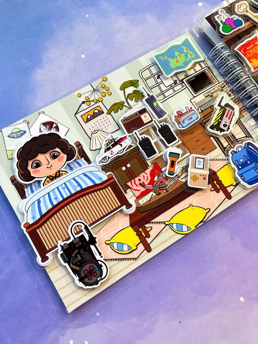 Інтерактивна книга-гра “Stranger Things” + стікери . Дивні дива