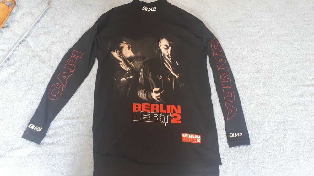 Мерч Футболка длинный рукав (лонгслив) capital bra & samra