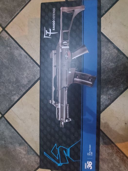 Airsoft HK G36 AEG Saigo Defense (nova)