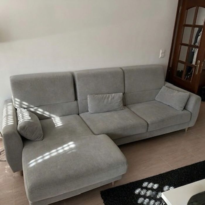 Sofa 3 lugares com chaise longue
