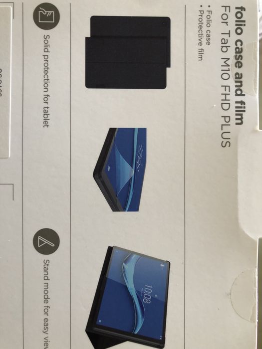 Capa protecão + pelicula protetora Tablet Lenovo