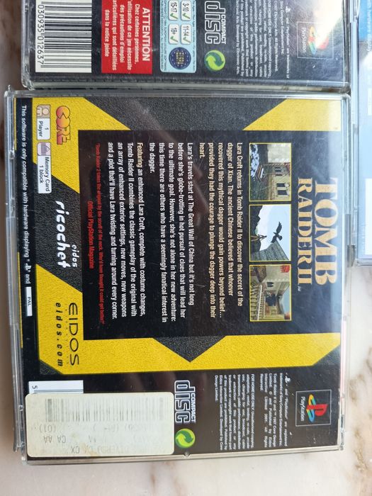 PS1 jogos: Need for Speed II , Tomb Raider II, PES, Shrek, Hugo 2 - PlayStation1