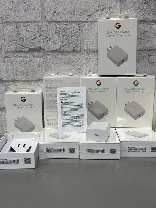 Блок ,зарядка google pixel 30W 6 pro, Гугл пиксель 30 ват Оригинал ...