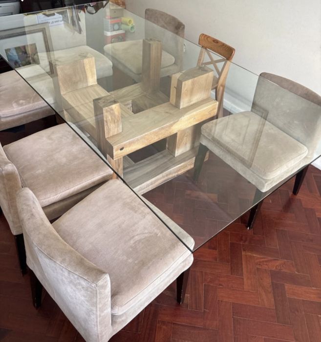 Mesa de jantar com oferta 5 cadeiras