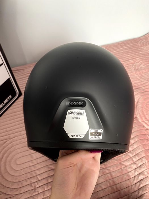 Kask motocyklowy Simpson ECE 22.06