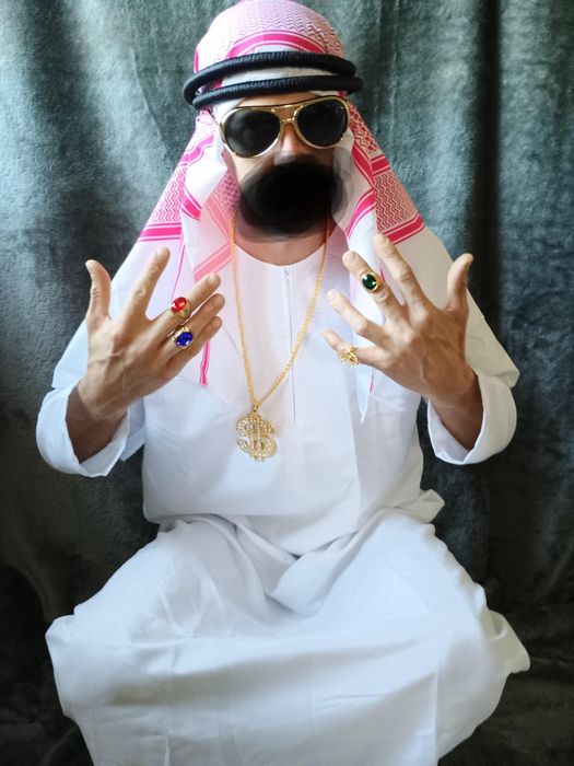 Kostium dla dorosłych Arabski Sheik