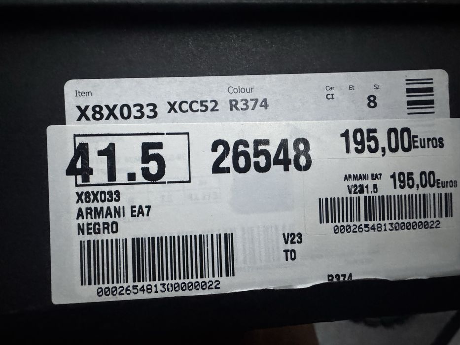 Armani EA7 “Novos”