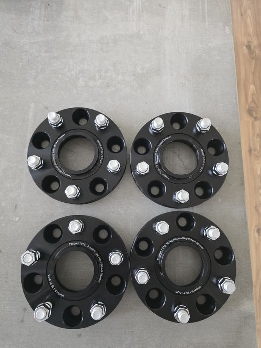 Espacadores de roda alargadores de 2.5 5x130 porsche vw touareg audi Q