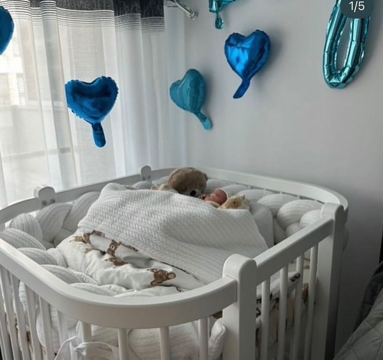 Дитяча кроватка трансформер