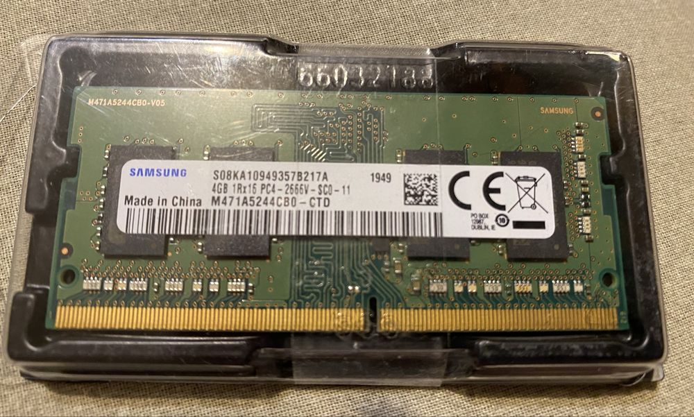 Оперативная память Samsung 4 ГБ DDR4 SO-DIMM 2666 МГц
