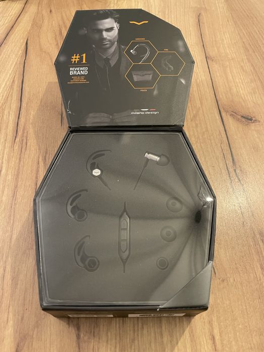 Nowe sluchawki sportowe przewodowe iphone v-moda forza metallo