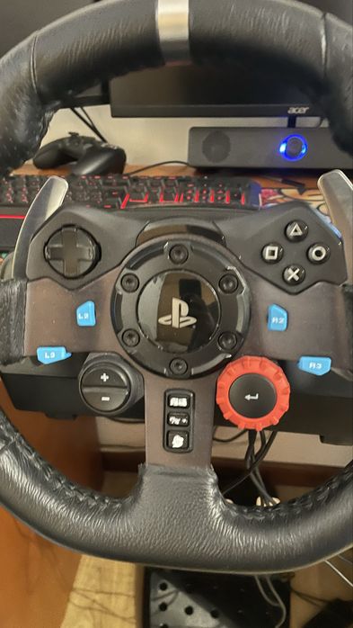 Volante Logitech G29 + Shifter + Pedais